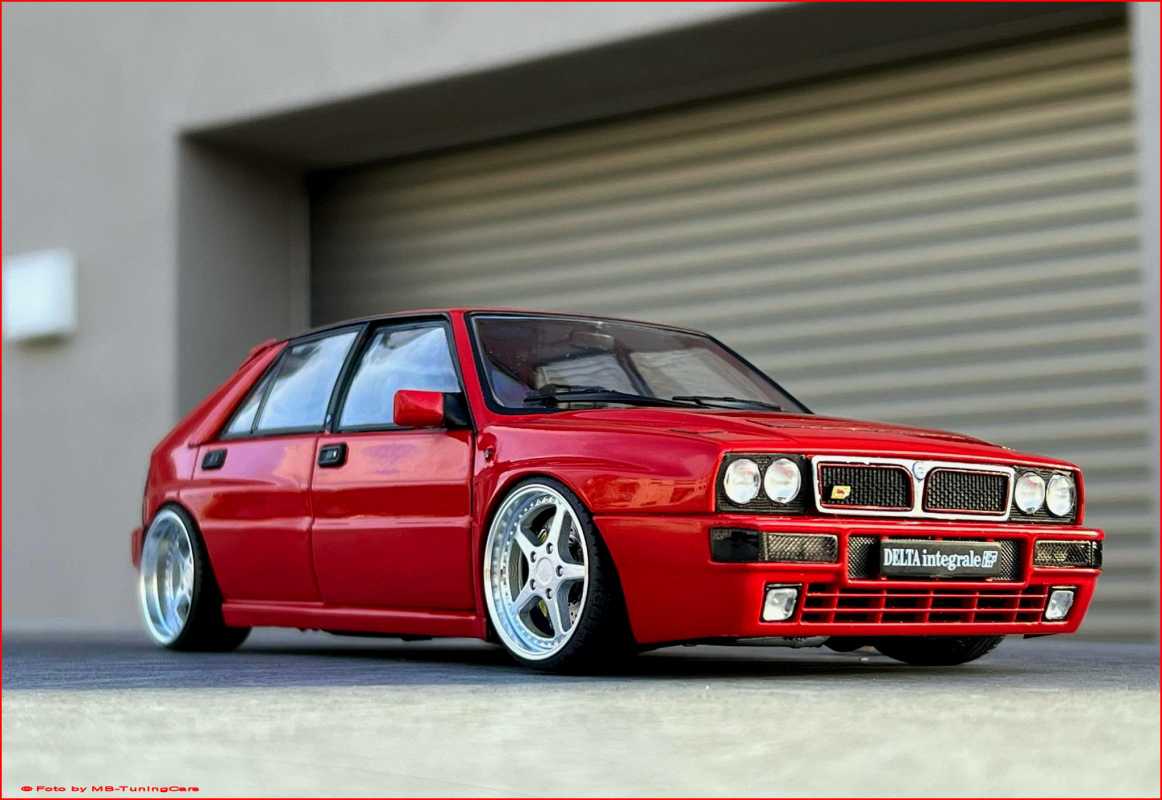 1:18 LANCIA DELTA Integrale HF / Mod.91 Red Edition